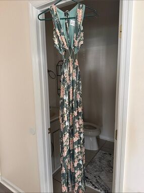 HELLO MOLLY Floral Maxi Dress US 2